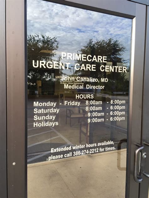 prime care urgent daytona beach.